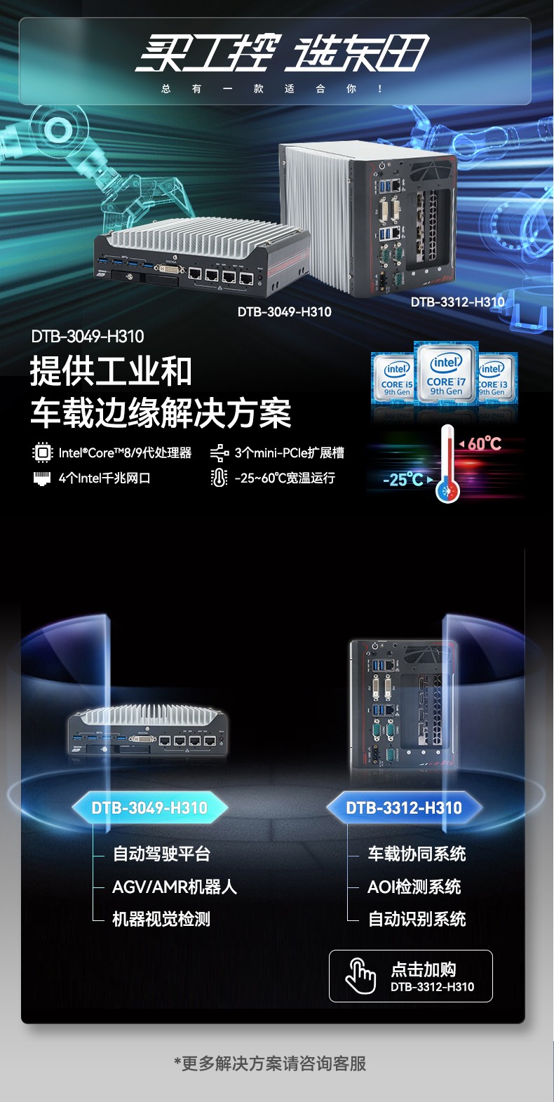 酷睿9/12代嵌入式工控機,智能駕駛工控電腦,DTB-3049-H310.jpg