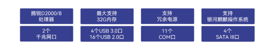 國產飛騰D2000工控機性能特點