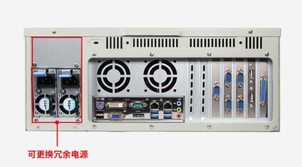 這款工控機有三個音頻接口，line-in接口，line-out接口，Mic-in接口