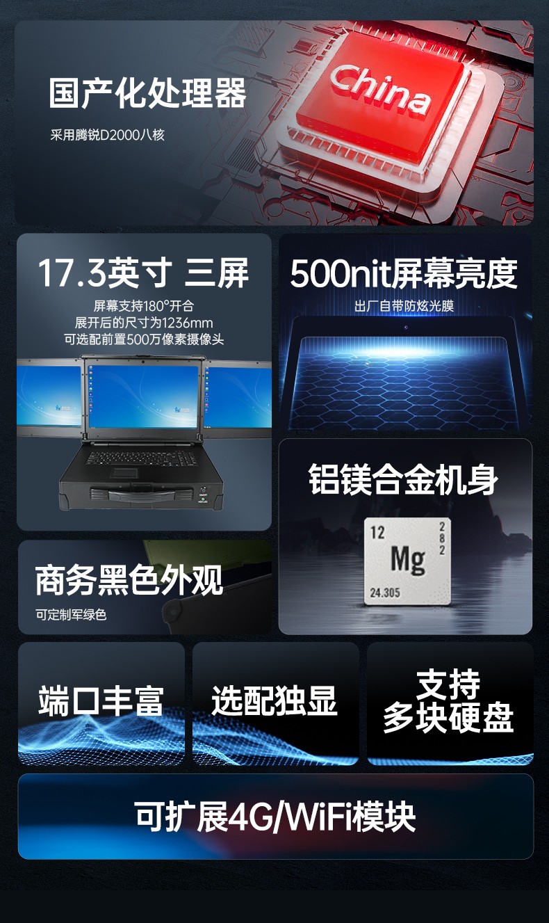 上海國產(chǎn)化加固便攜機,上翻三屏筆記本,DT-S1437CU-FD2K.jpg