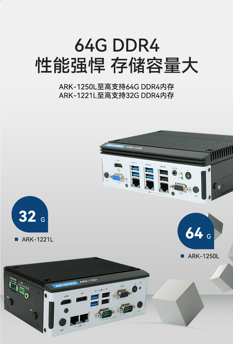 研華嵌入式工控機,深度學習工控設備廠家,ARK-1250L.jpg