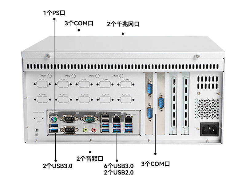 東田國(guó)產(chǎn)飛騰D2000 CPU|壁掛式工控機(jī)|DT-5206-BD2000MC